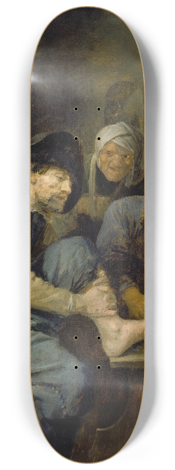 Adriaen Brouwer - The Foot Operation 8.25 inch art skate deck