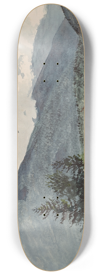 Charles de Wolf Brownell - White Mountains from Fernalds Hill 8.25 inch art skate deck