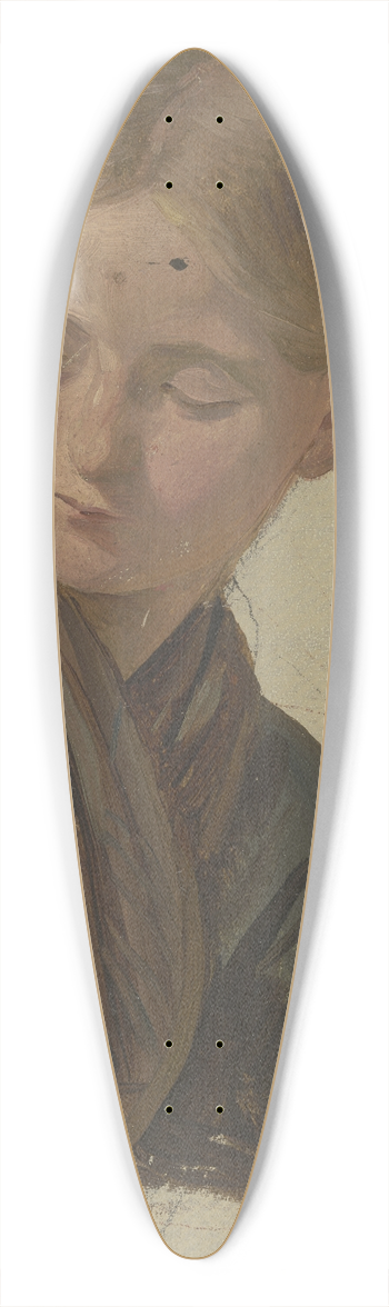 Jakob Becker - Little farmgirl 2 39.3 inch art pintail longboard deck
