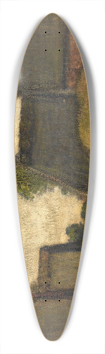 Jakob Smits - Haycart 39.3 inch art pintail longboard deck