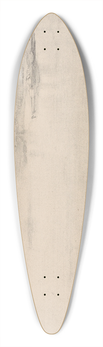 James Abbott McNeill Whistler - Early Morning 39.3 inch art pintail longboard deck
