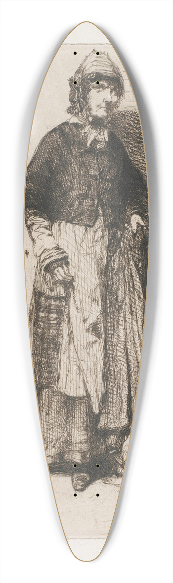 James Abbott McNeill Whistler - La Mre Grard 39.3 inch art pintail longboard deck