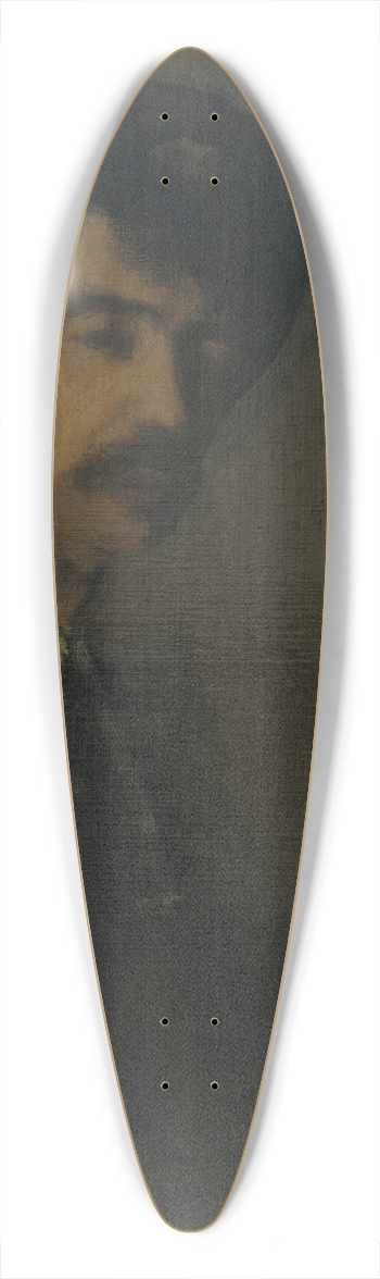 James Abbott McNeill Whistler - Self-Portrait 39.3 inch art pintail longboard deck