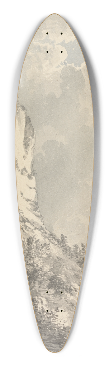 James Bourne - Northfleet, Kent 39.3 inch art pintail longboard deck