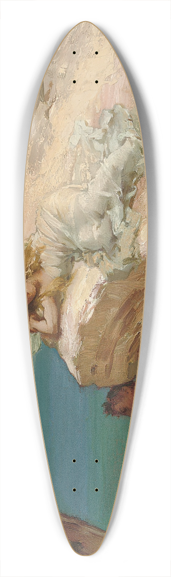 James Clark - Summer Idyll 39.3 inch art pintail longboard deck