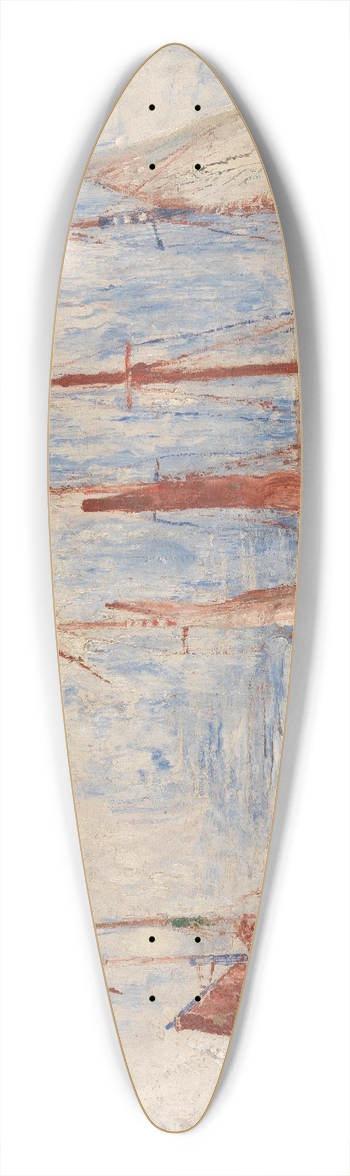 James Ensor - Sloops 39.3 inch art pintail longboard deck