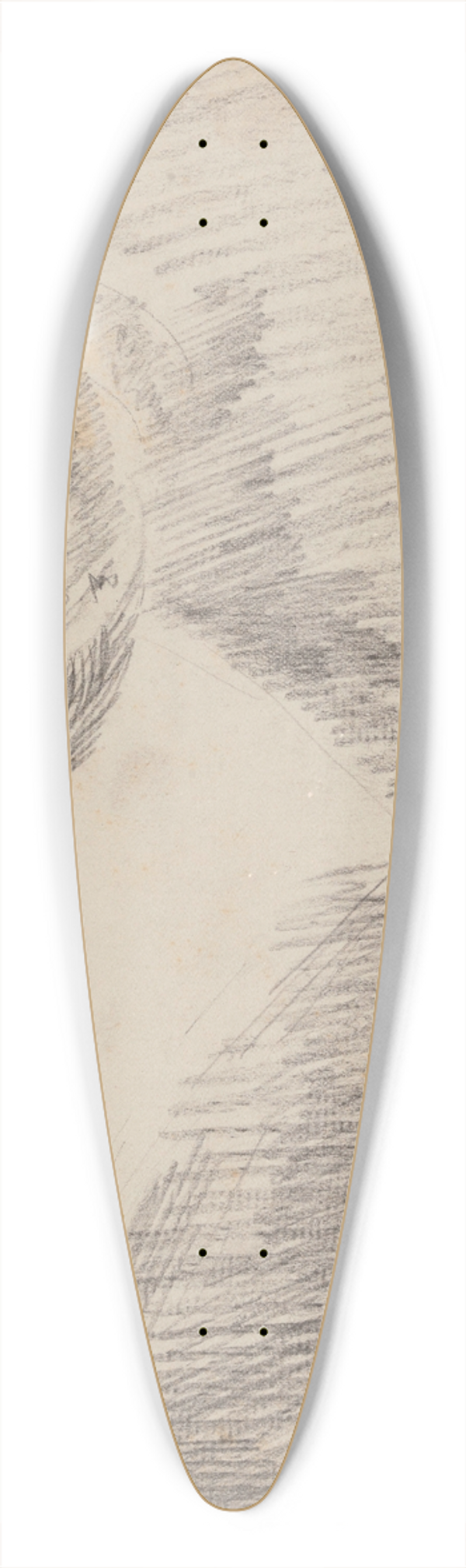 James Ensor - The Regentesses of the Old Mens Almshouse in Haarlem 39.3 inch art pintail longboard deck