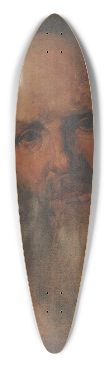 James Jebusa Shannon - Portrait of an elderly man 39.3 inch art pintail longboard deck