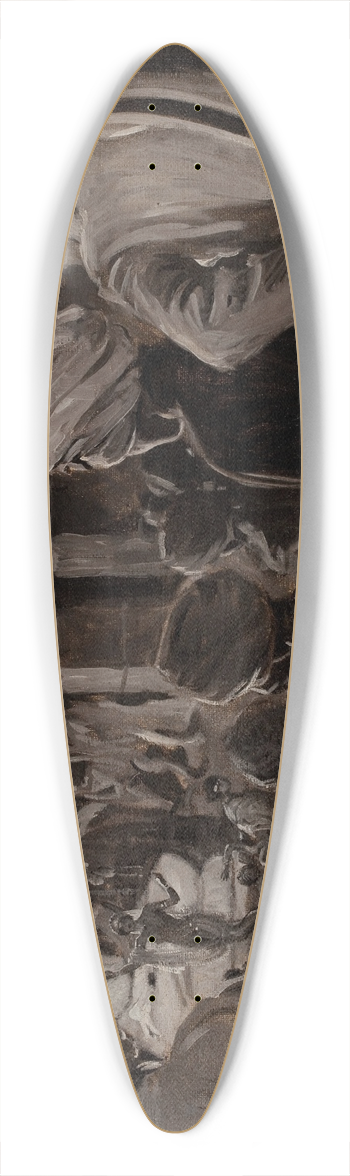 James Montgomery Flagg - Vanishing Point 39.3 inch art pintail longboard deck