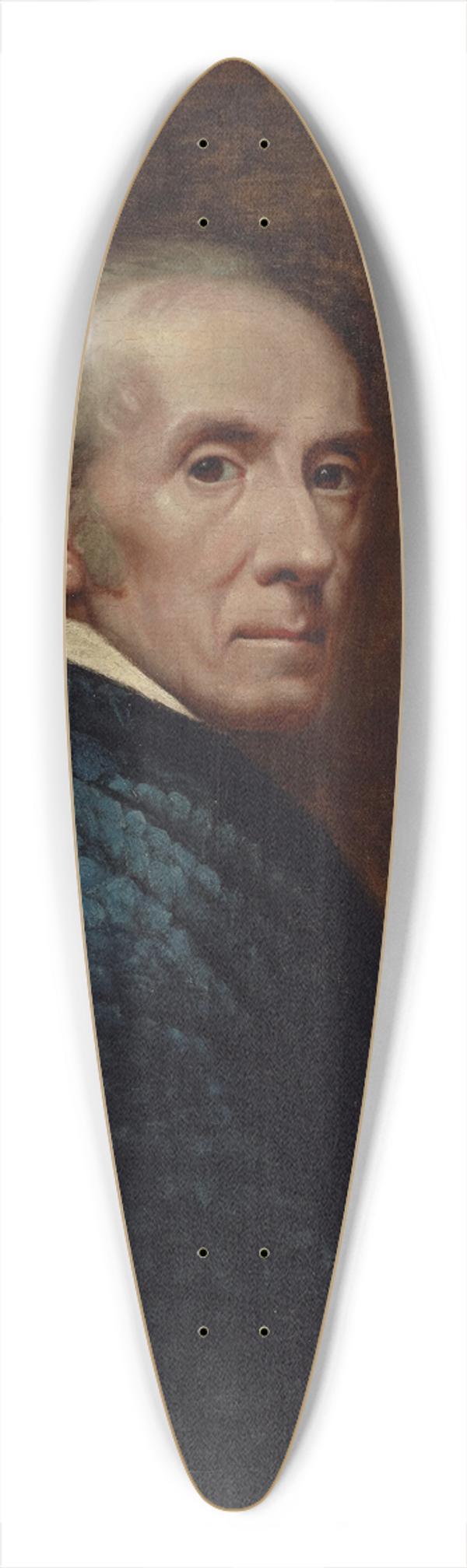 James Northcote - Self-portrait 39.3 inch art pintail longboard deck