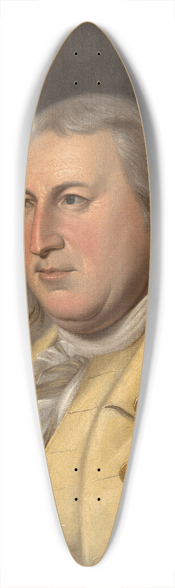 James Peale - Horatio Gates 39.3 inch art pintail longboard deck