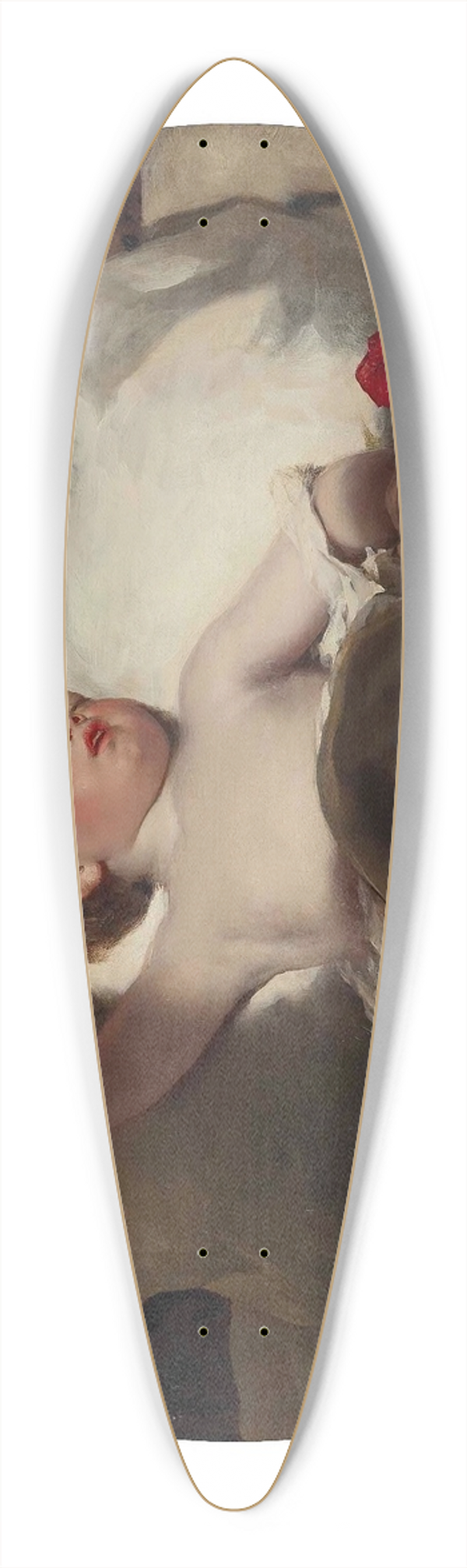 James Sant - A mothers love 39.3 inch art pintail longboard deck