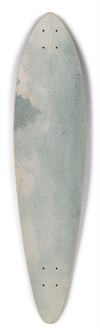 James Ward - Sky Study 39.3 inch art pintail longboard deck