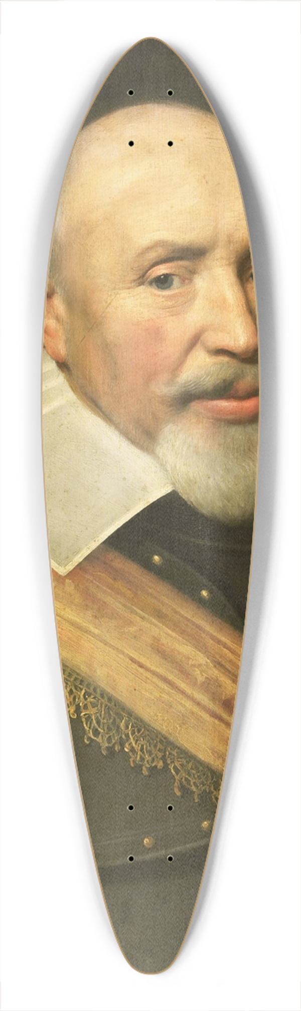 Jan Anthonisz van Ravesteyn - Portrait of an Officer 39.3 inch art pintail longboard deck