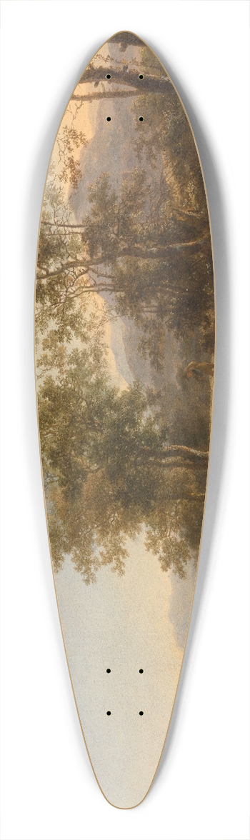 Jan Both - Italian Landscape 2 39.3 inch art pintail longboard deck