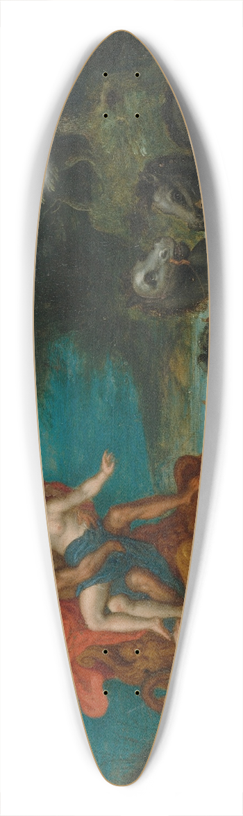 Jan Brueghel The Elder - The Rape Of Proserpina 39.3 inch art pintail longboard deck