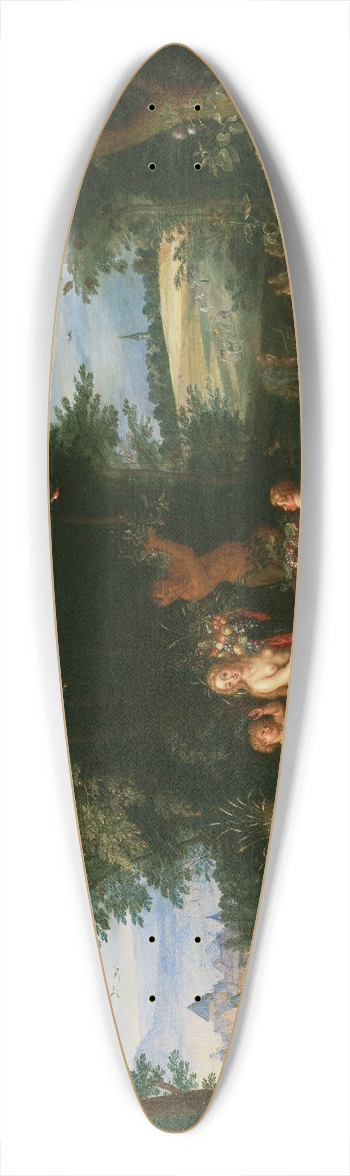 Jan Brueghel the Younger - Landscape With Ceres (Allegory of Earth) 39.3 inch art pintail longboard deck