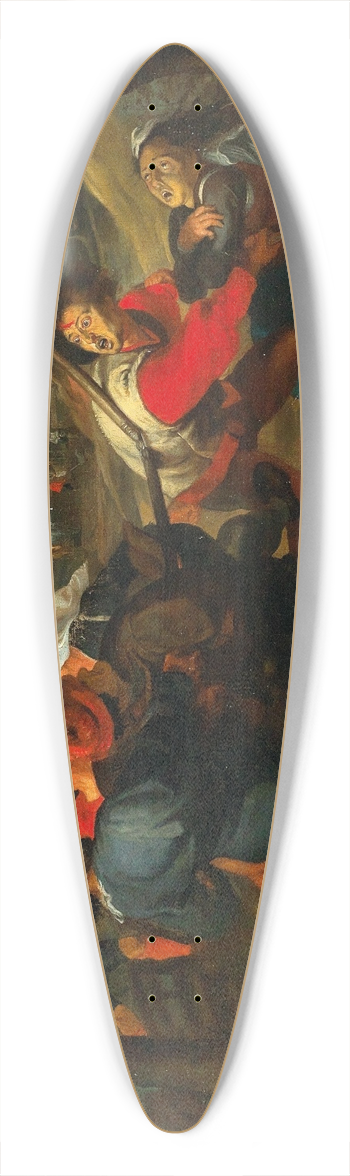 Jan Brueghel the Younger - Tobias And The Angel 39.3 inch art pintail longboard deck
