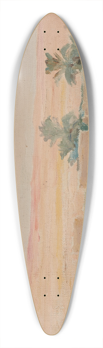 Jan Cigliski - Biskra  Desert (Evening) 39.3 inch art pintail longboard deck