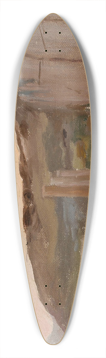 Jan Cigliski - Delphi. From the journey to Greece 39.3 inch art pintail longboard deck