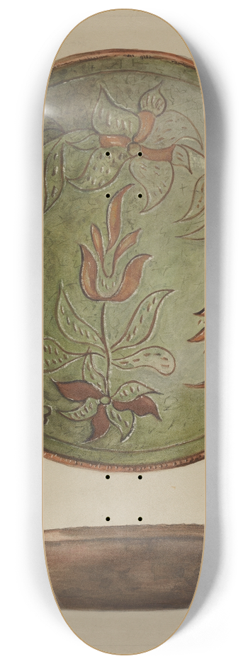 Charles Garjian - Pa. German Plate 8.25 inch art skate deck