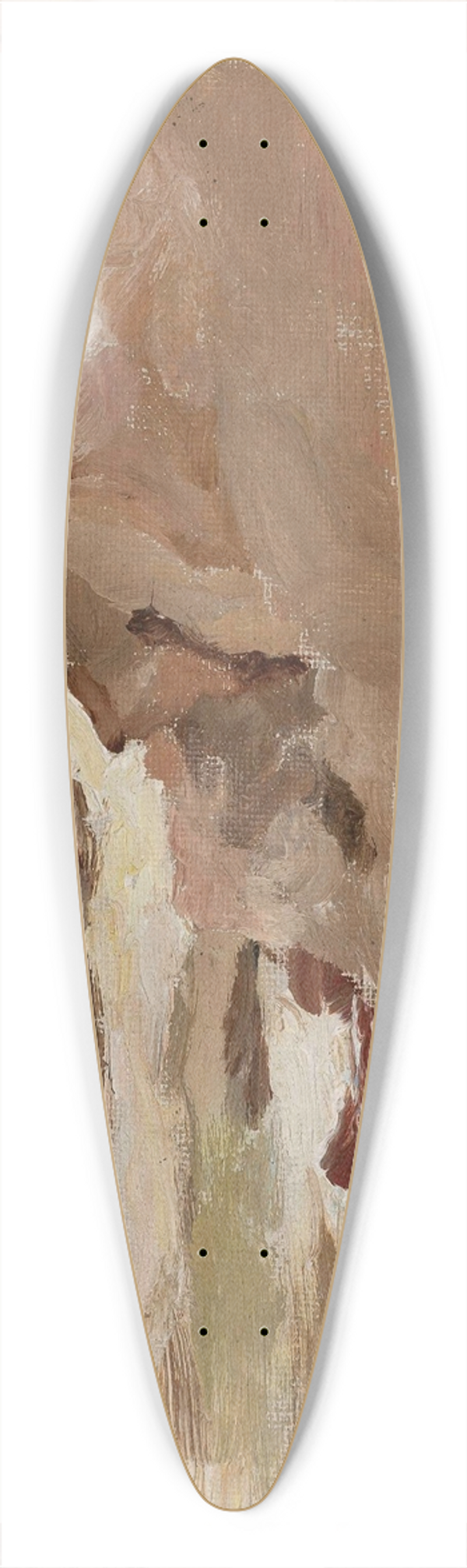 Jan Cigliski - Imatra in the morning  Finland 39.3 inch art pintail longboard deck