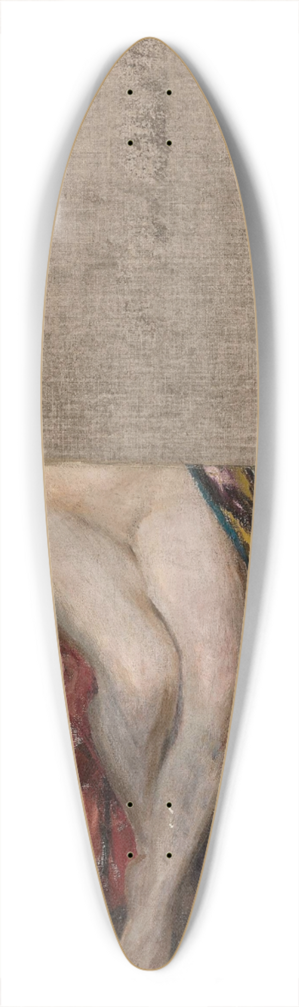 Jan Cigliski - Lust  female nude 39.3 inch art pintail longboard deck