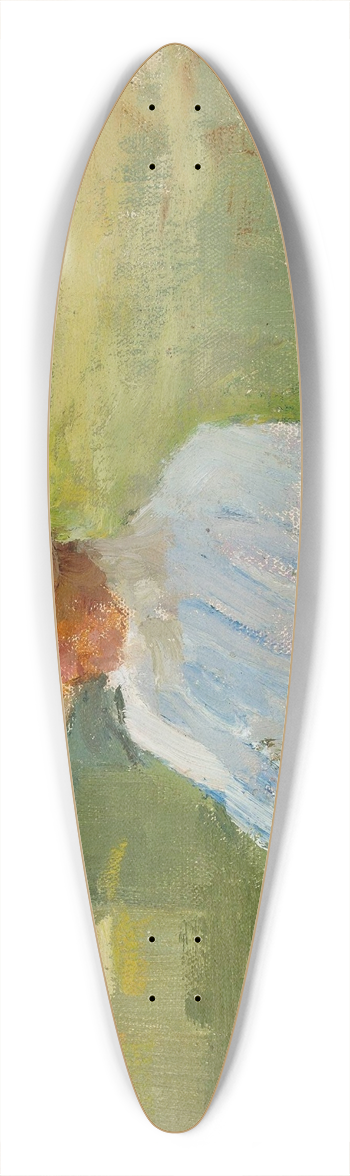 Jan Cigliski - Portrait of Eugenia Alexandra Rubtsov, mother of the painter Rubtsov 39.3 inch art pintail longboard deck