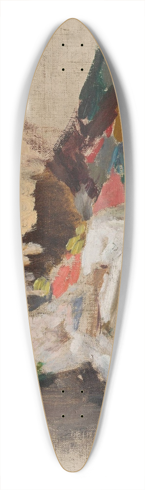 Jan Cigliski - Sketch for the painting Potocka in Bakhchisaray 39.3 inch art pintail longboard deck