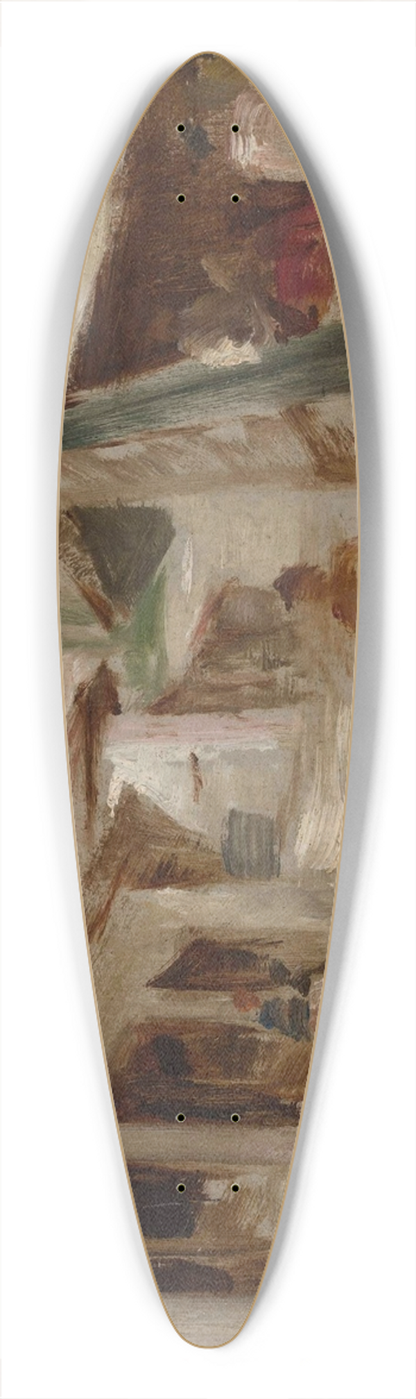 Jan Cigliski - Street  Bakhchisaray. From the journey to Crimea 39.3 inch art pintail longboard deck