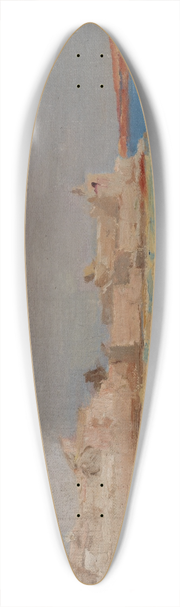 Jan Cigliski - Syracuse 39.3 inch art pintail longboard deck