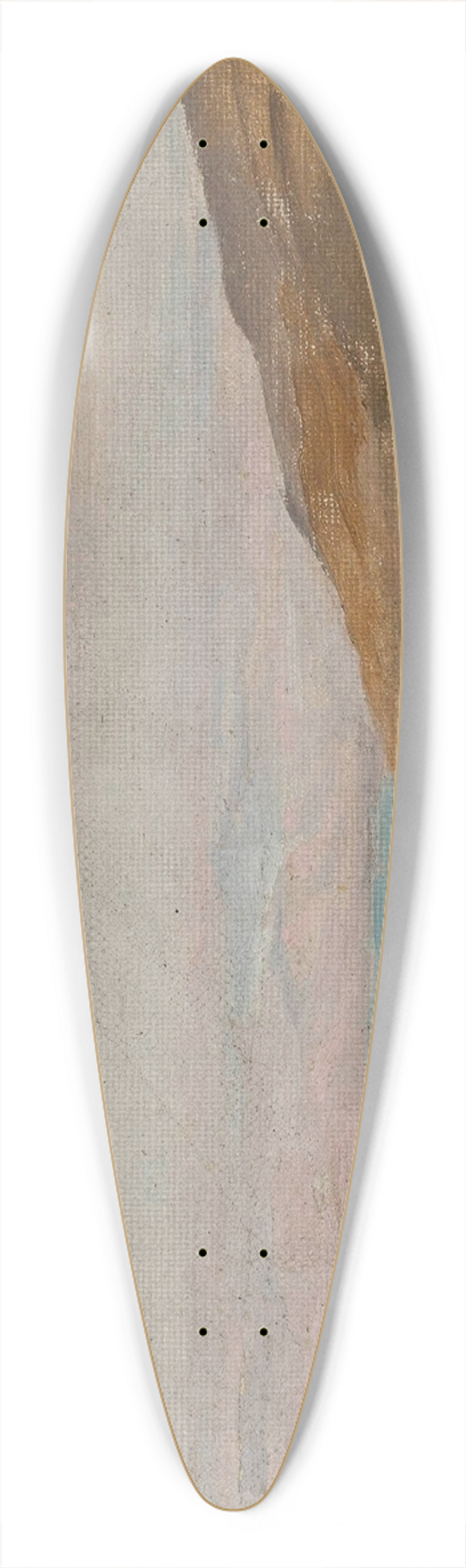 Jan Cigliski - Tiberias. From the journey to Palestine 39.3 inch art pintail longboard deck