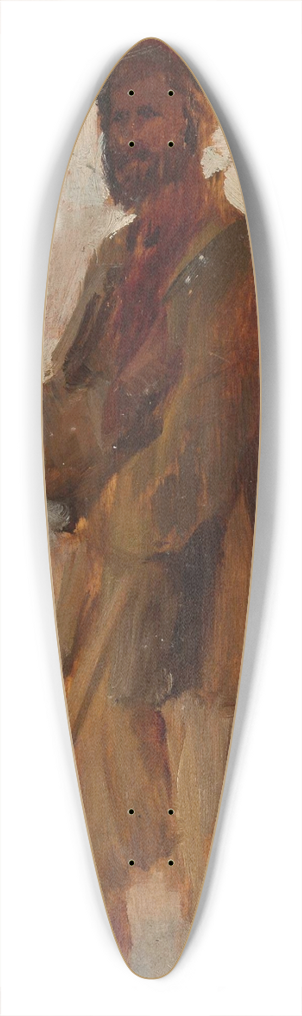 Jan Cigliski - Young Tartar in Gurzuf. From the journey to Crimea 39.3 inch art pintail longboard deck