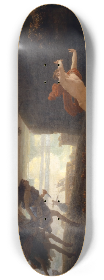 Charles Giron - Pentheus Pursued by the Maenads 8.25 inch art skate deck