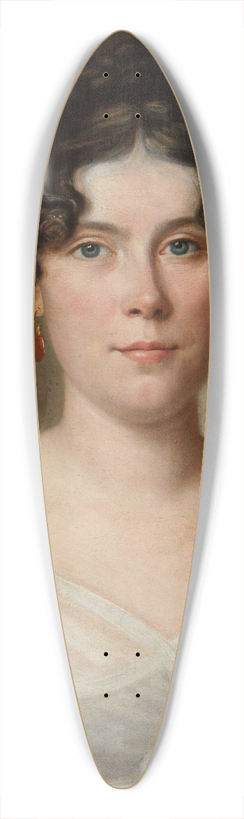 Jan Gadysz - Portrait of Adelajda Lesznowska 1.v. Le Brun 39.3 inch art pintail longboard deck
