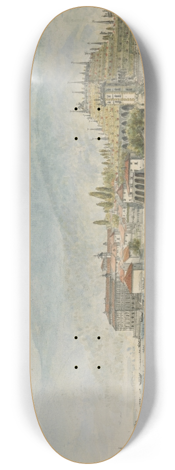 Charles Gore - Isola Bella, Lago Maggiore 8.25 inch art skate deck