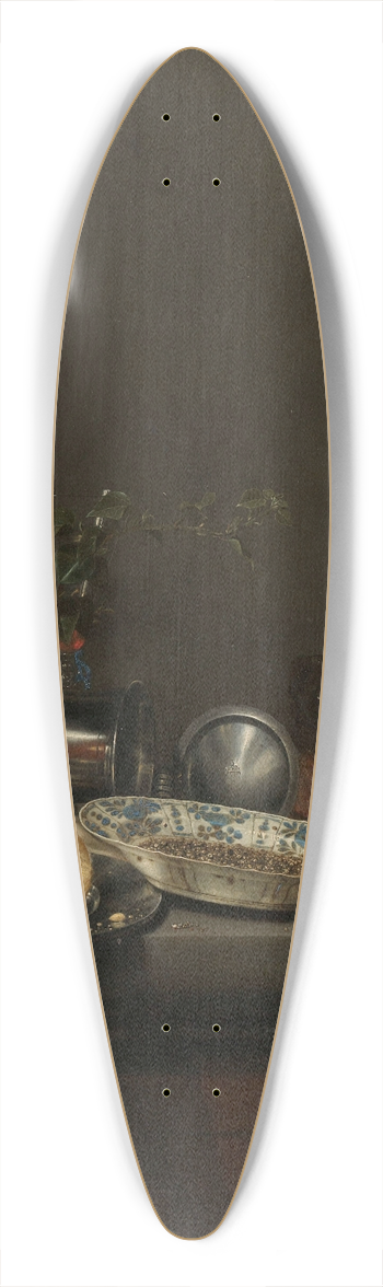Jan Jansz. van De Velde III - Still Life with a Tall Beer Glass 39.3 inch art pintail longboard deck