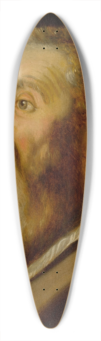 Jan Lievens - Study of a man looking up 39.3 inch art pintail longboard deck