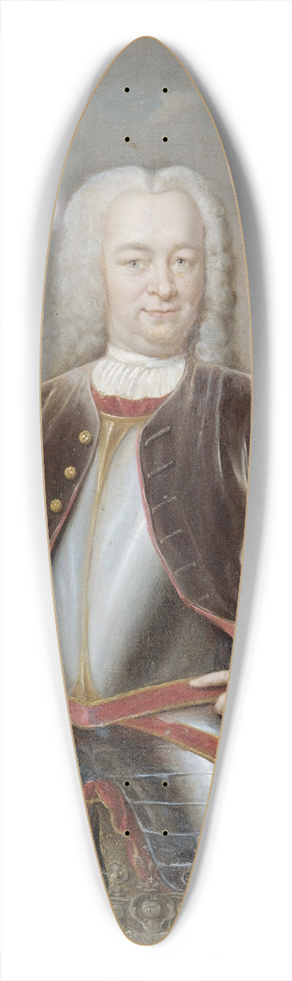 Jan Maurits Quinkhard - Portrait of Gustaaf Willem, Baron van Imhoff, Governor-General of the Dutch East India Company 39.3 inch art pintail longboard deck
