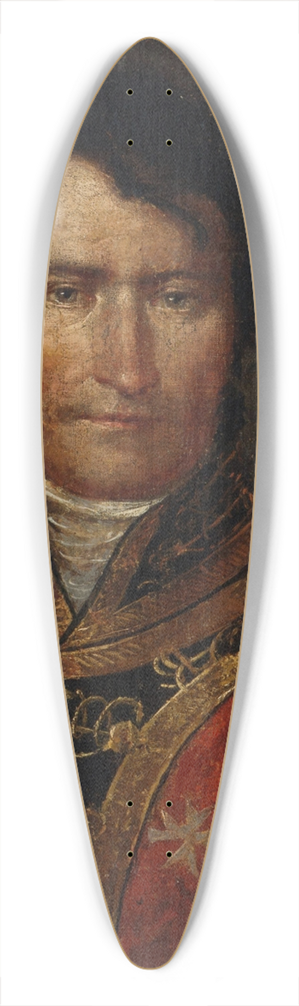 Jan Rustem - Portrait of a young Aristocrat with a Uniform of Maltas Order of Knights 39.3 inch art pintail longboard deck