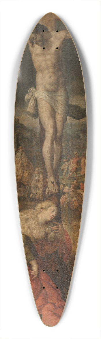Jan Snellinck - Calvary 39.3 inch art pintail longboard deck
