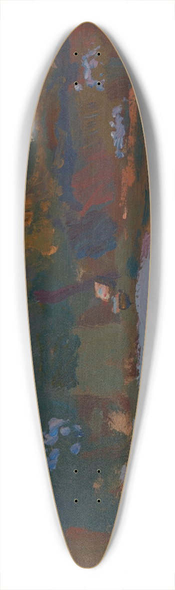 Jan Stanislawski - Landscape Sketch 39.3 inch art pintail longboard deck
