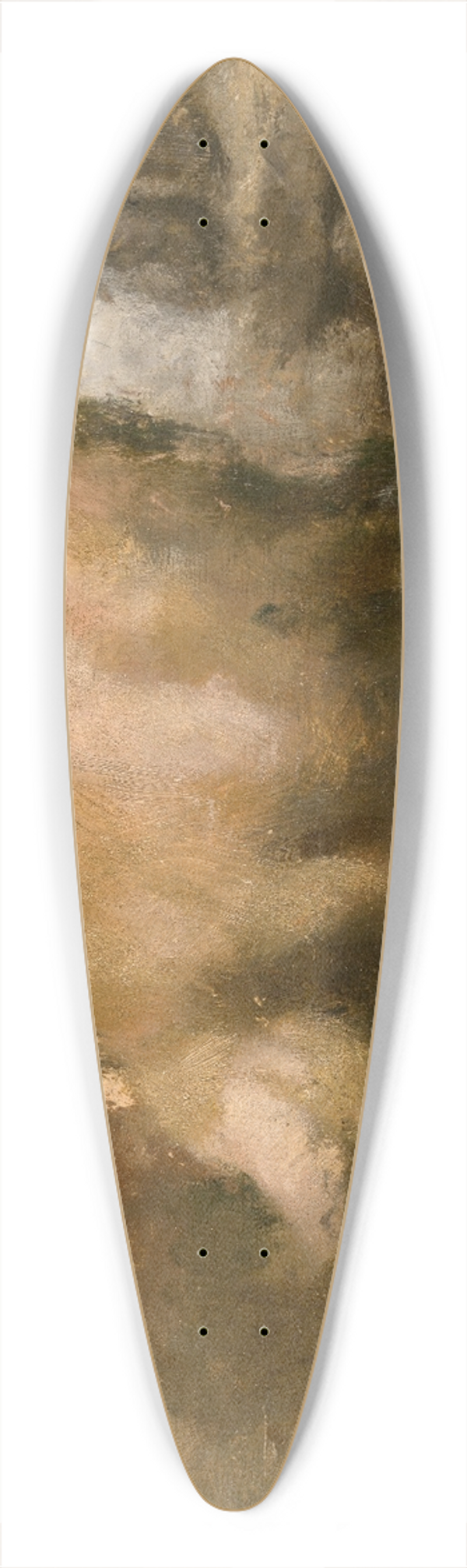 Jan Stobbaerts - The Sow 39.3 inch art pintail longboard deck