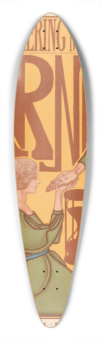 Jan Toorop - Arnhem, Levensverzekering maatschappij 39.3 inch art pintail longboard deck