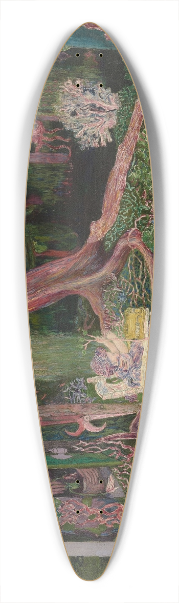 Jan Toorop - The New Generation 39.3 inch art pintail longboard deck