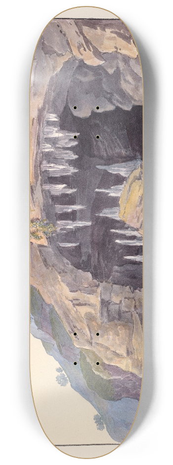 Charles Hamilton Smith - Grollo of St. Anthony under Cape San Antonio 8.25 inch art skate deck