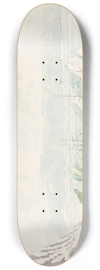 Charles Hamilton Smith - Hecla & Griper 8.25 inch art skate deck