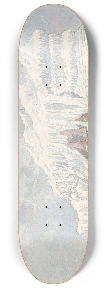 Charles Hamilton Smith - Iceberg in Baffins Bay 8.25 inch art skate deck