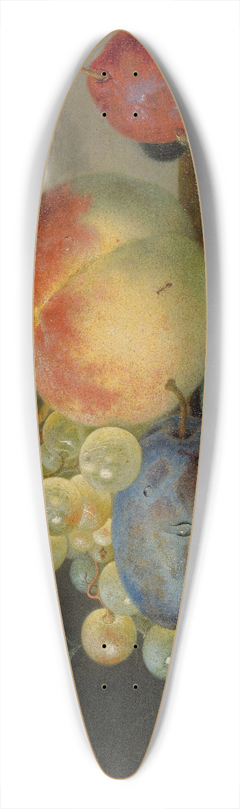 Jan van Huysum - Fruit Still Life 39.3 inch art pintail longboard deck