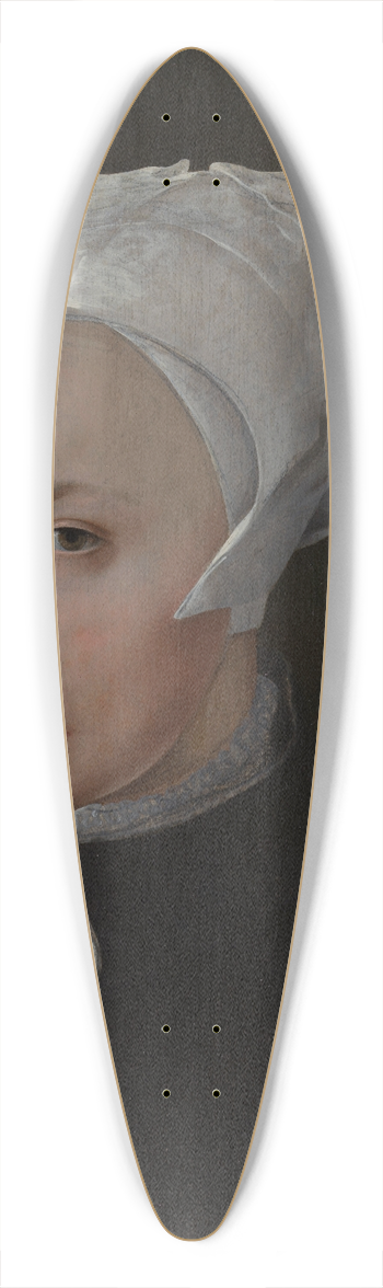 Jan van Scorel - Portrait of a Woman 39.3 inch art pintail longboard deck